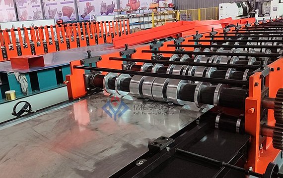 Container Panel Roll Forming MachineFeeding Platform