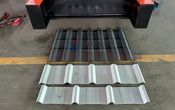 Three Layer Roll Forming Machine Working Process (1)