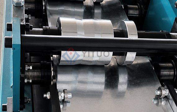 Gutter Roll Forming Machine Working Process (2)