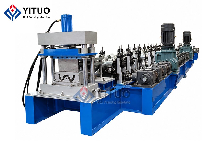 High-Speed Highway Guardrail Roll Forming Machine