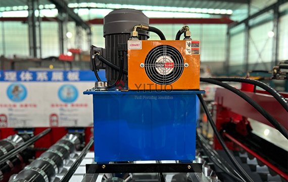 Wall Panel Roll Forming Machine Working Process (7)